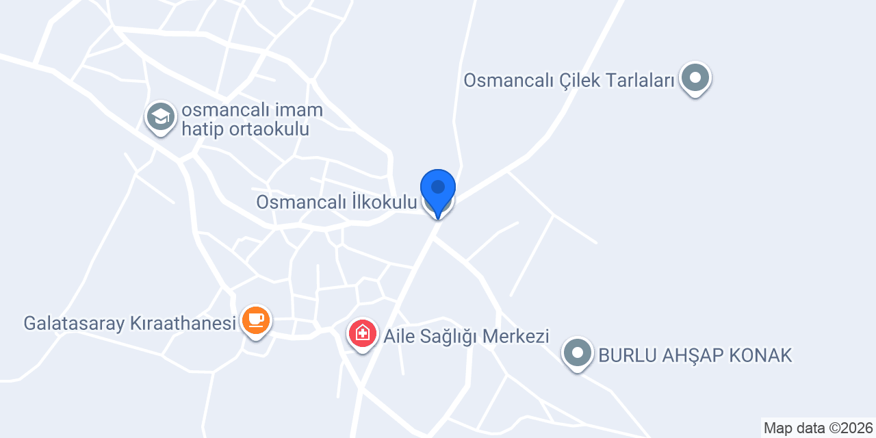 Osmancalı İlkokulu konumu