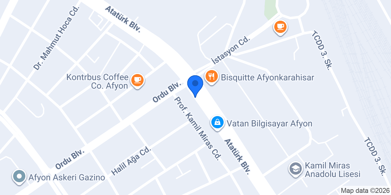 Afyon Aktif OSGB konumu