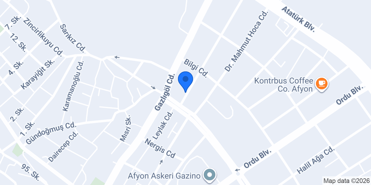 Kristal Elektrik & yerden ısıtma konumu
