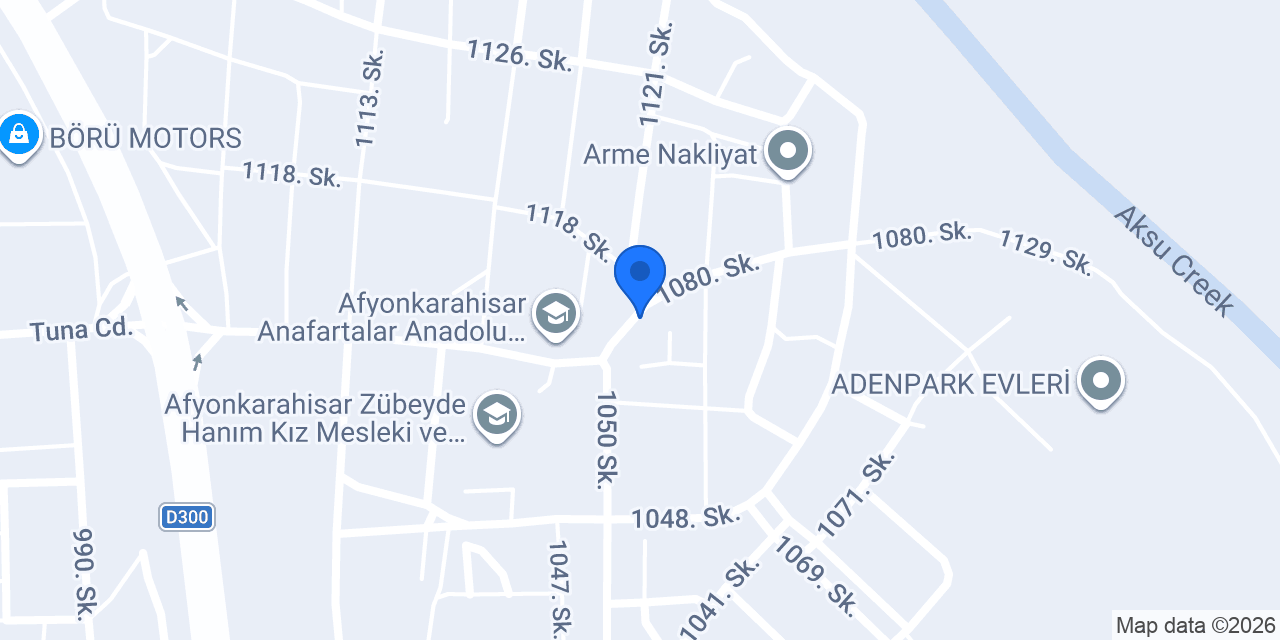 Afyon Lider Halı Temizleme konumu