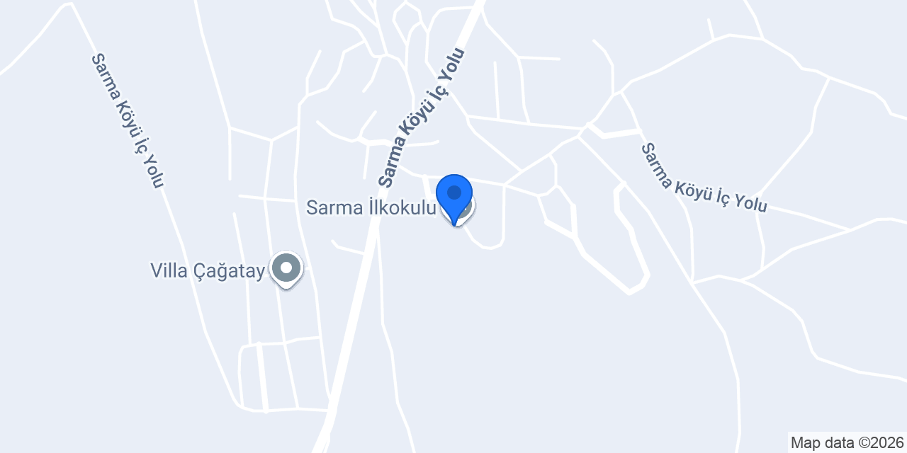 Sarma İlkokulu konumu