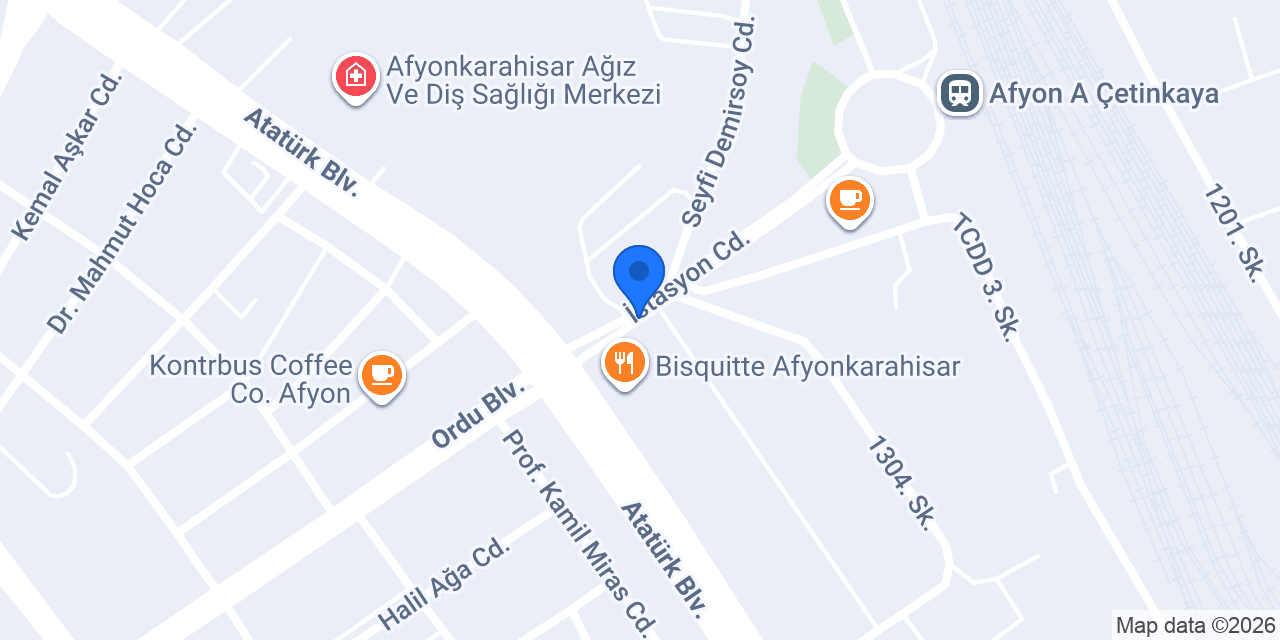 Ata Vip Akademi konumu