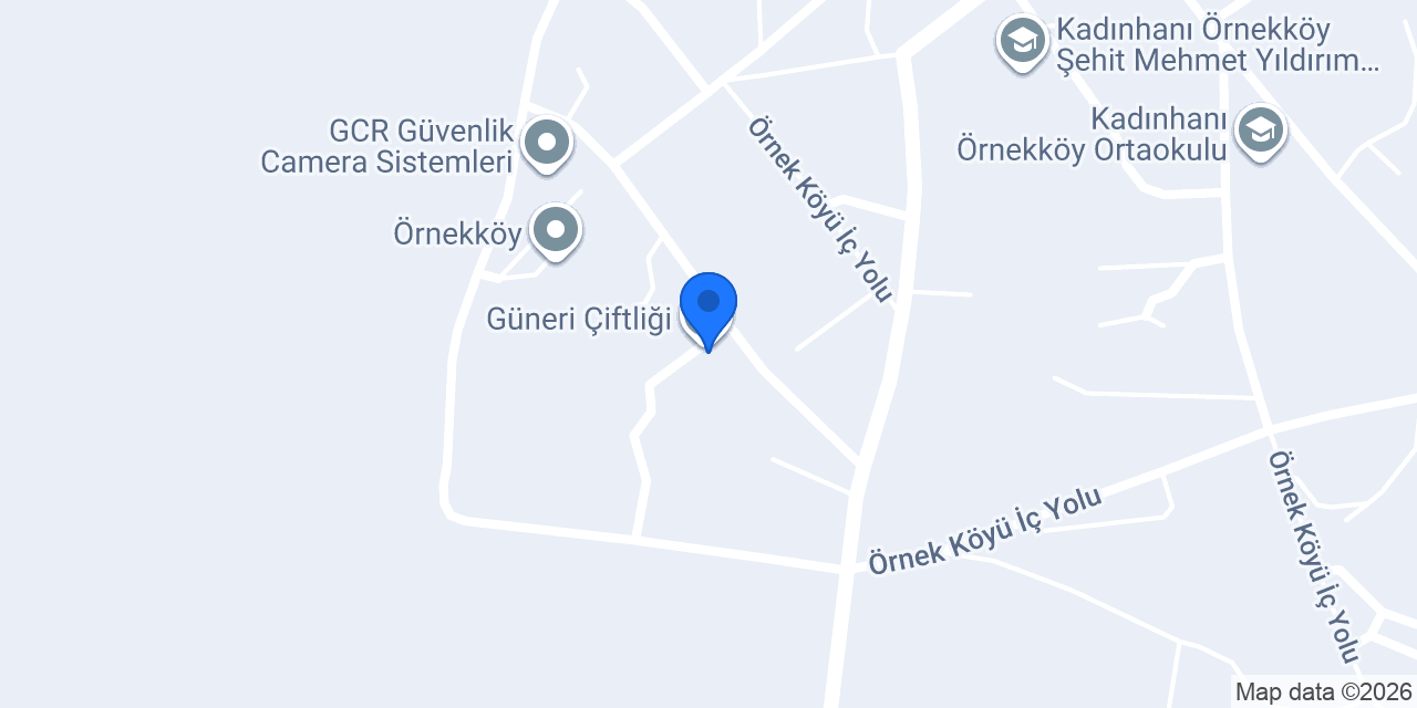 Güneri Çiftliği konumu