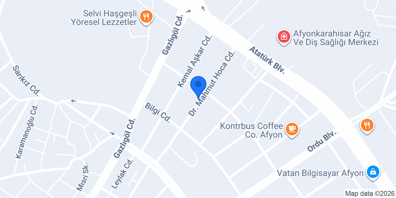 Ümsan Yapi Dekorasyon konumu