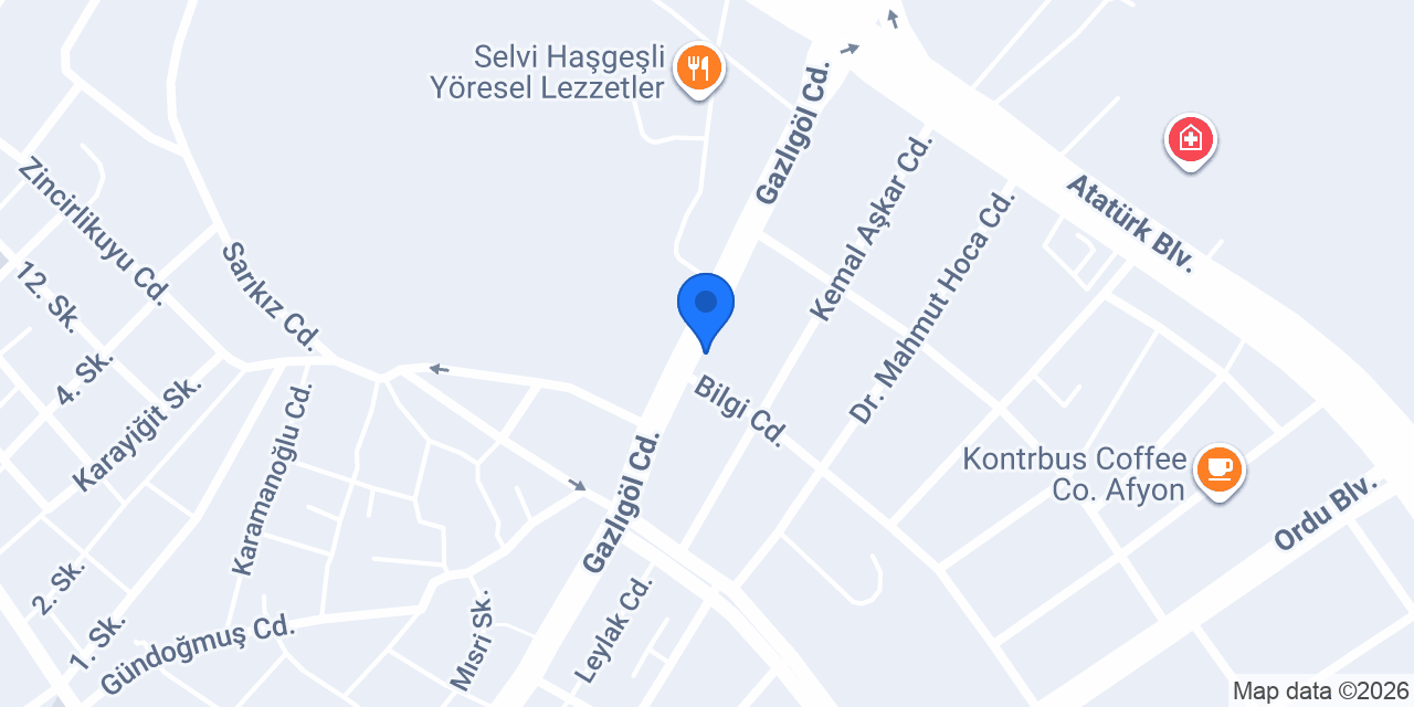 TUSWORLD AFYON konumu
