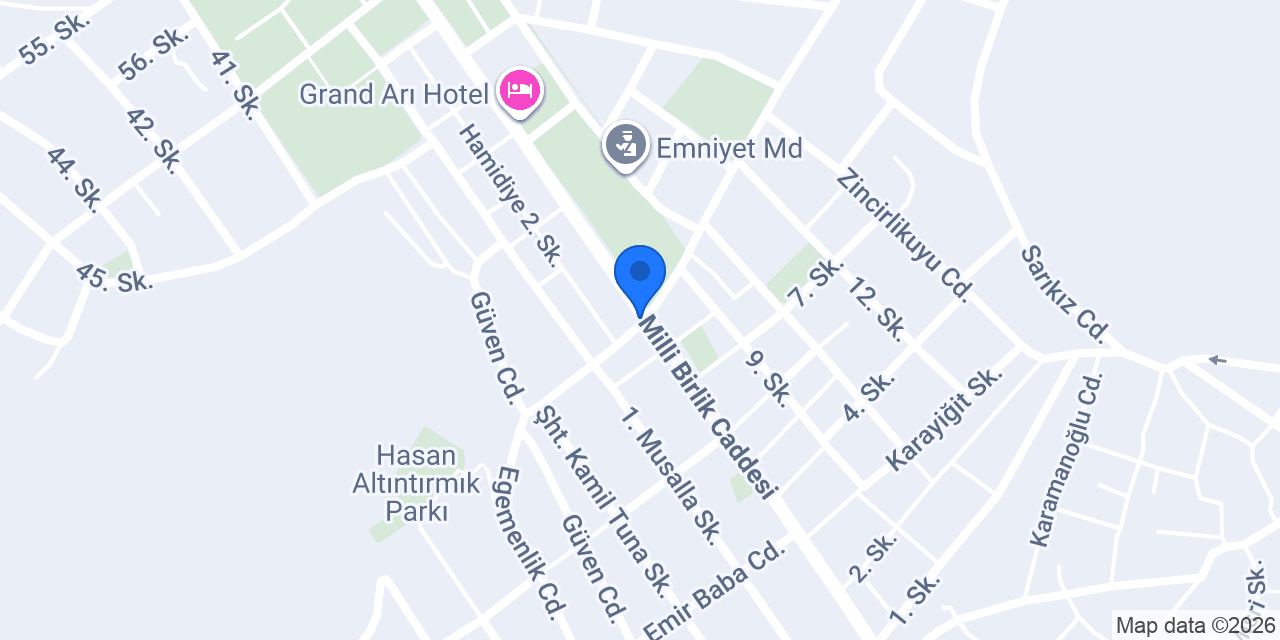 Yörükler Mobilya konumu