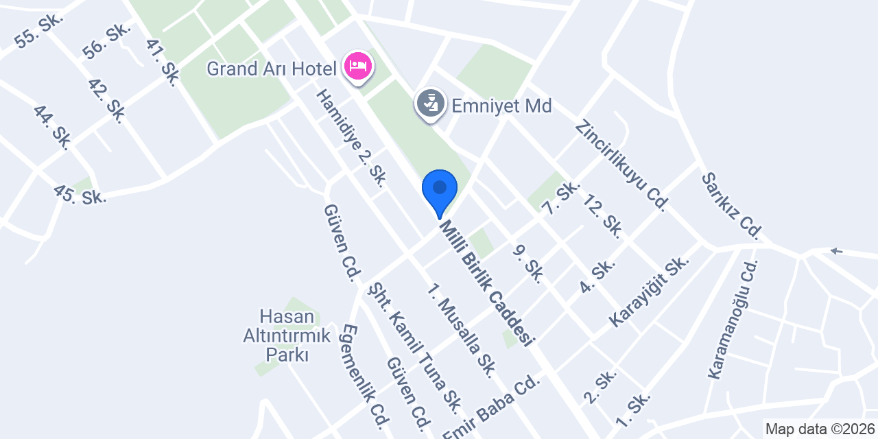 Sarıkaş erkek kuaförü konumu