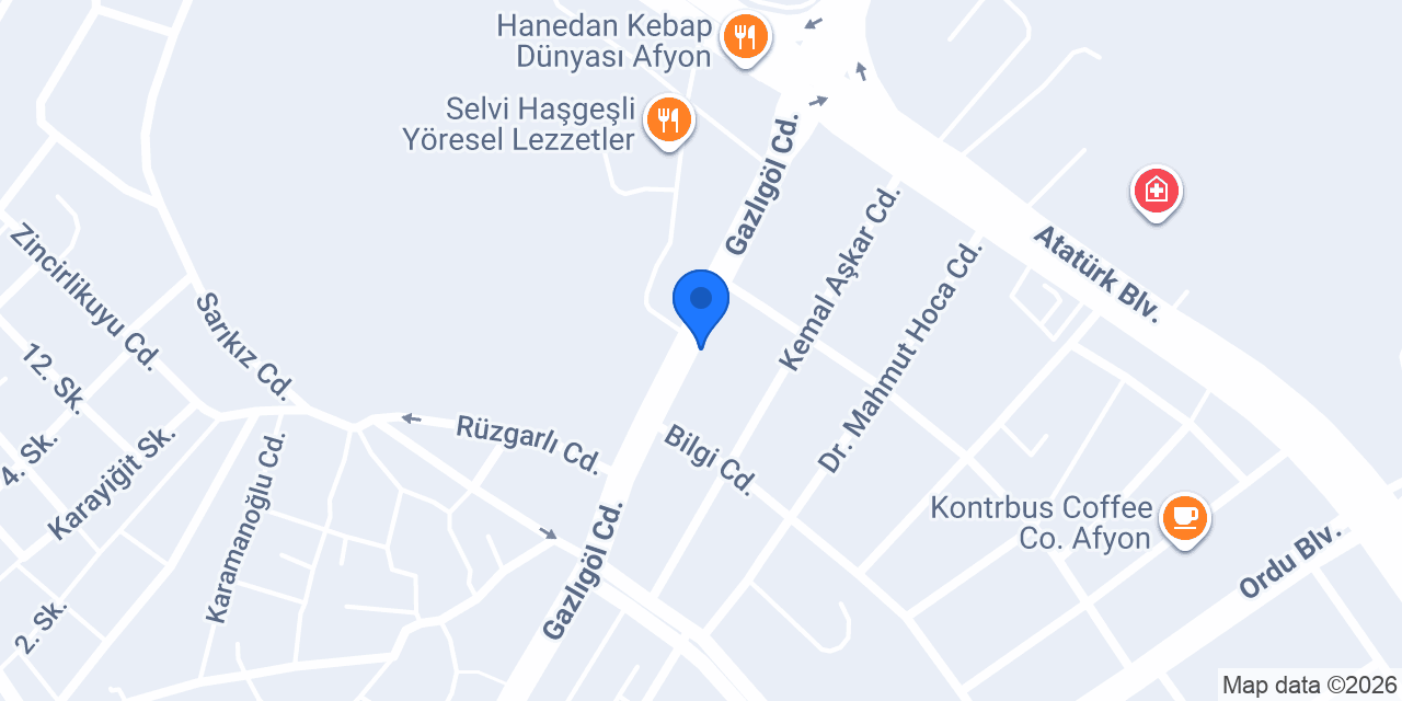 Hasnur Ticaret konumu