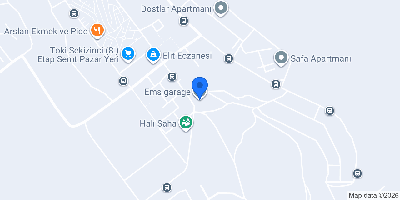 Ems garage konumu
