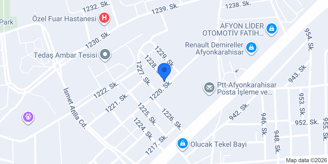 SEFA OTOMOTİV konumu