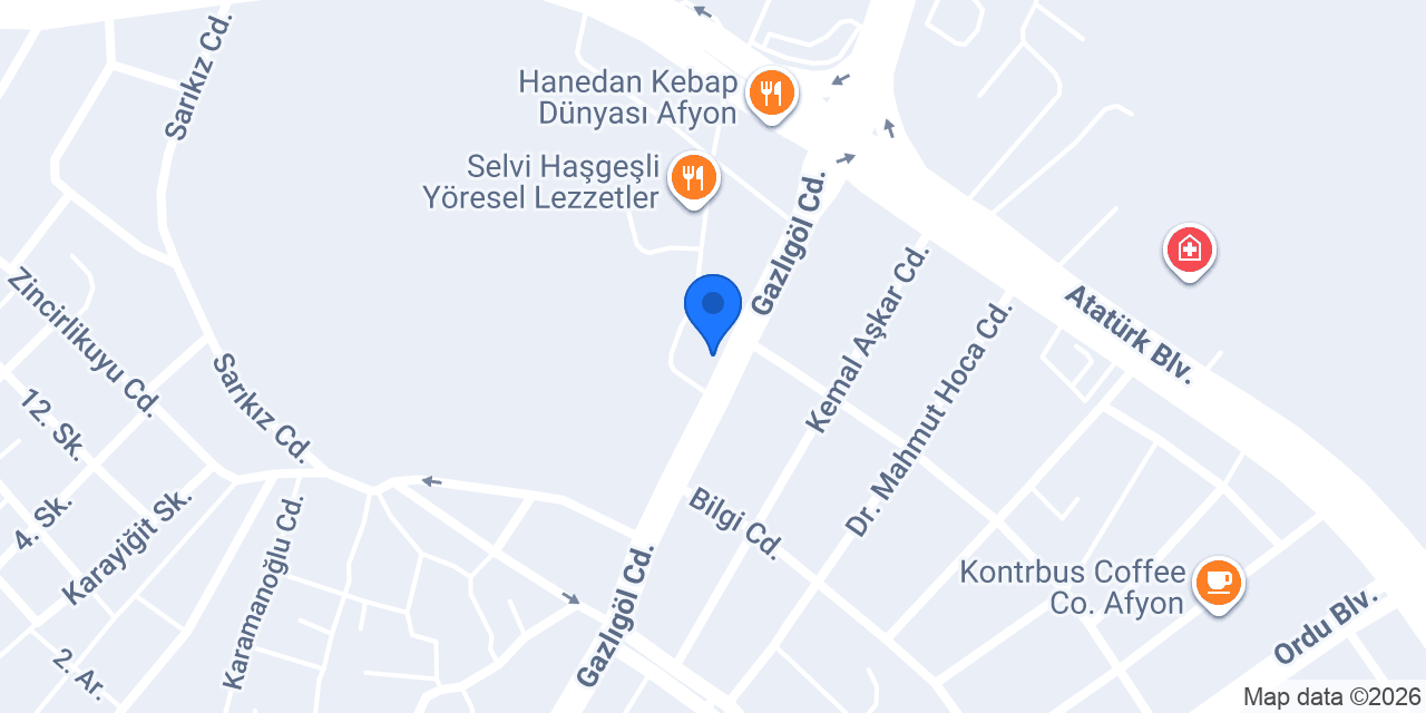 SETRİNUR AFYON konumu
