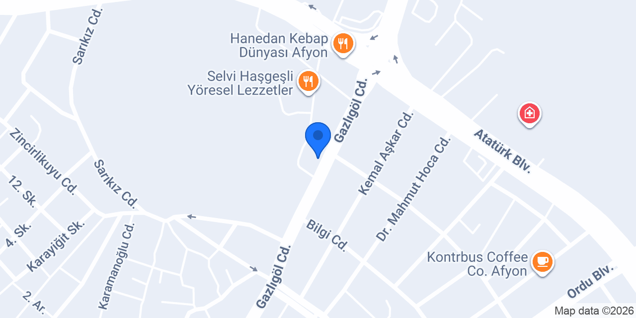 DHL eCommerce - Kocatepe Şubesi konumu