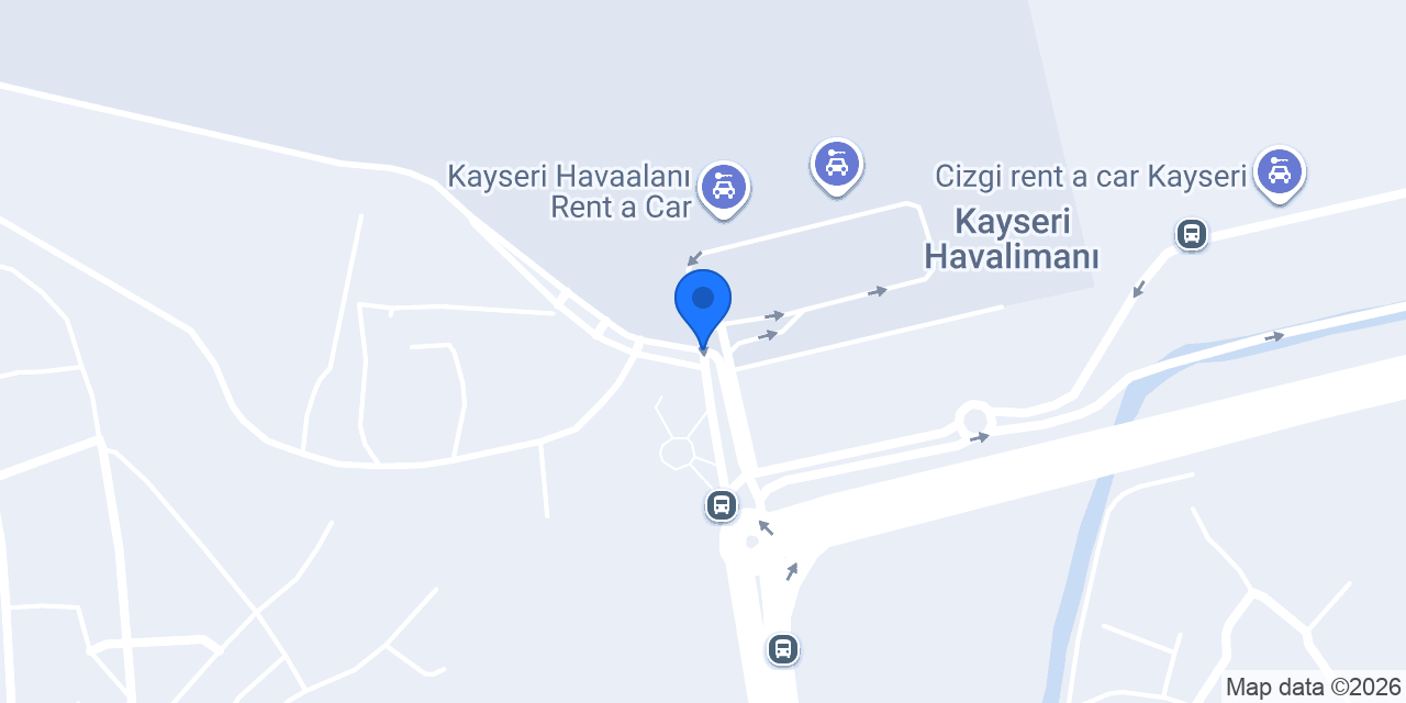 Akyapı Lojistik Kayseri Havalimanı Kargo Terminali konumu
