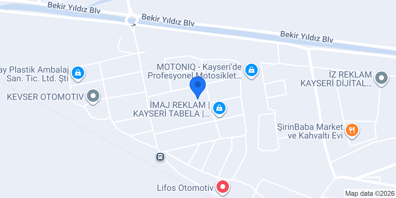 SiS İŞ makinaları konumu