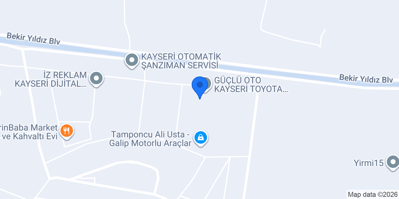 MSK GARAGE konumu