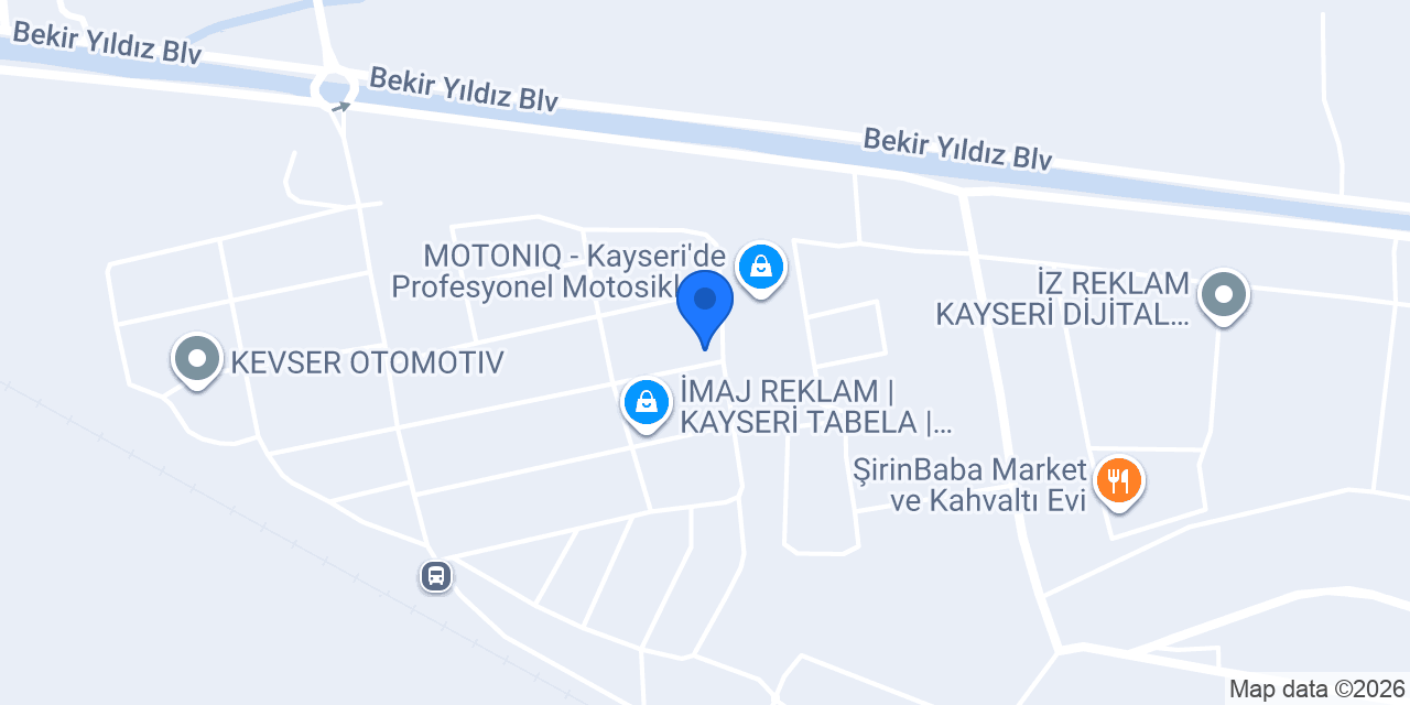 Çuhadar Metal konumu