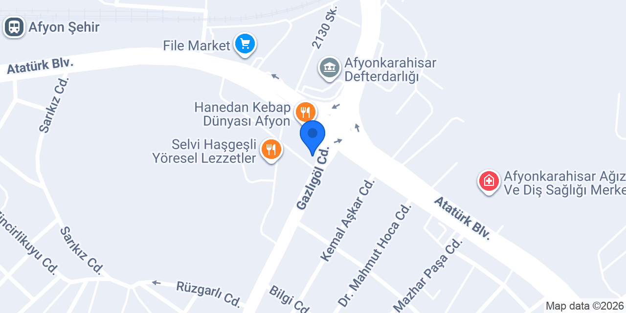 Selçuk Veteriner Kliniği konumu