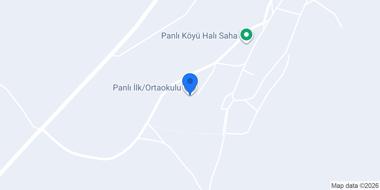 Panlı İlk/Ortaokulu konumu