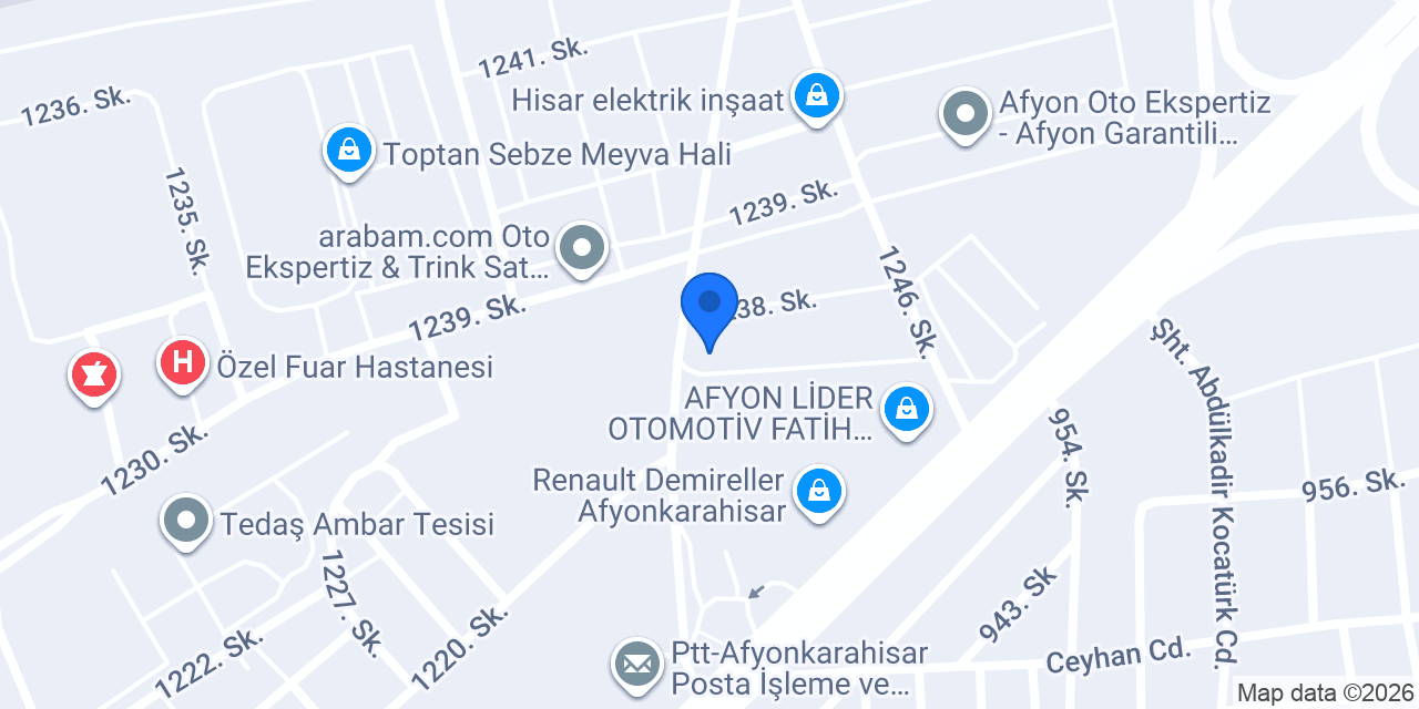 Has Ford Servisi konumu