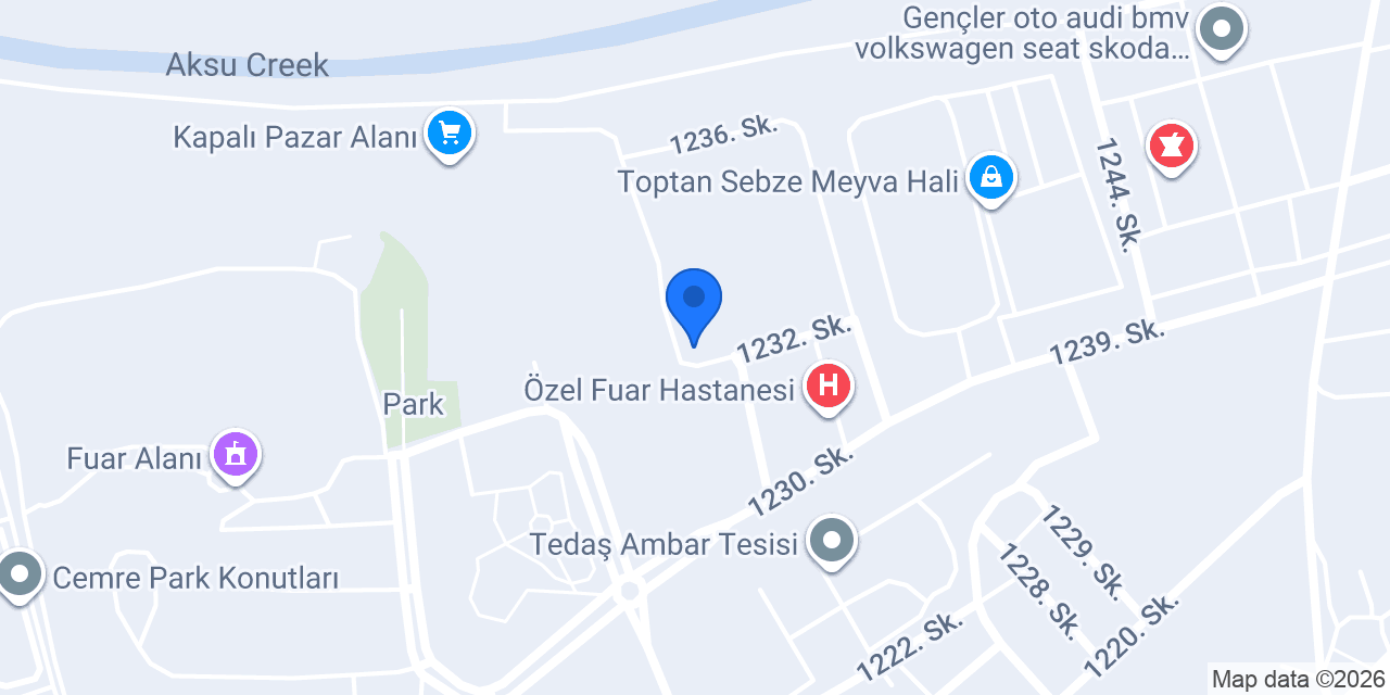 Afyon Galericiler Sitesi konumu