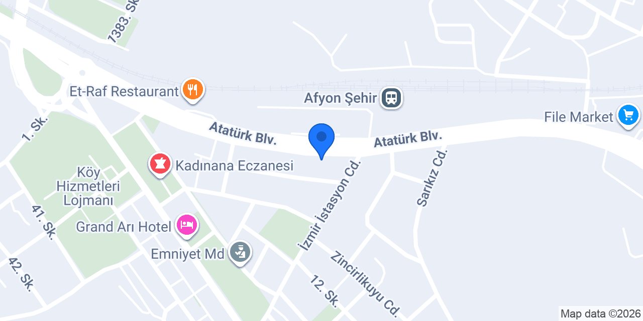 Çınar Car Detailing konumu
