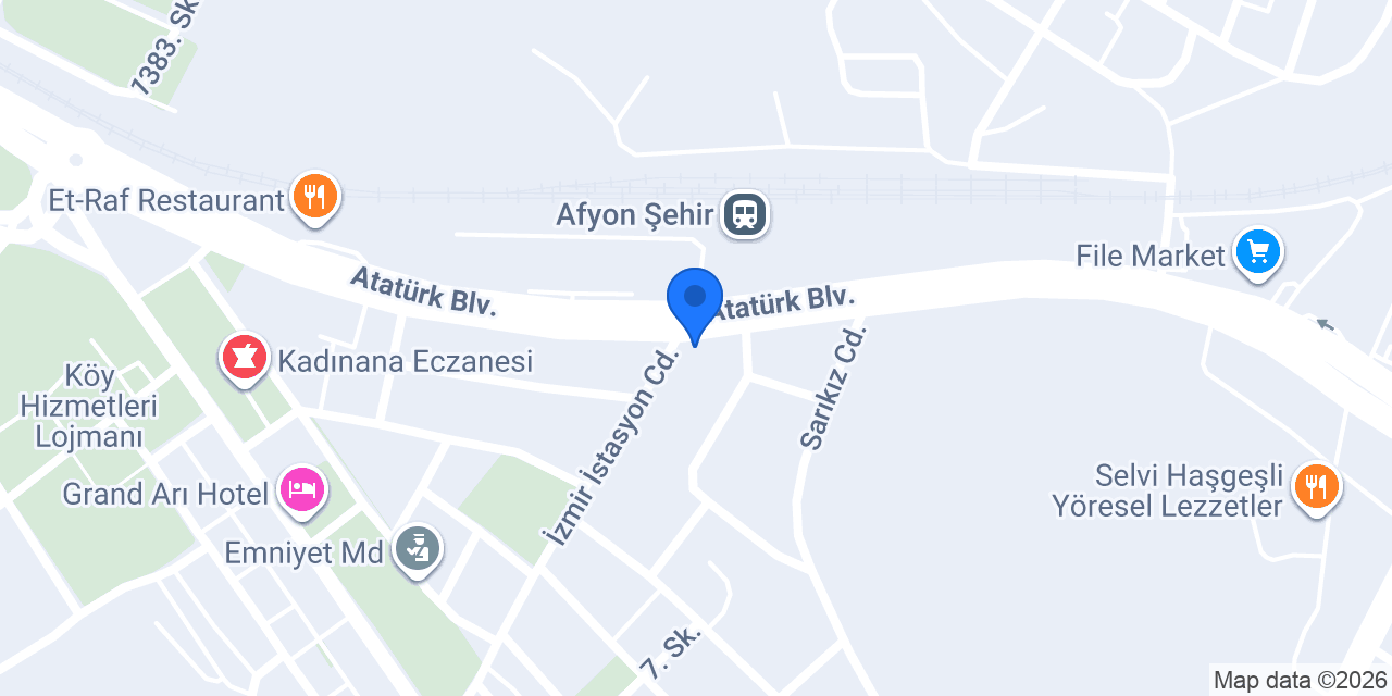 Çağdaş Elektrik konumu