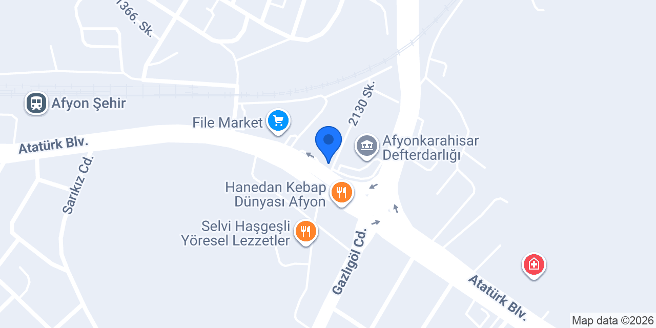 Afya Motor konumu