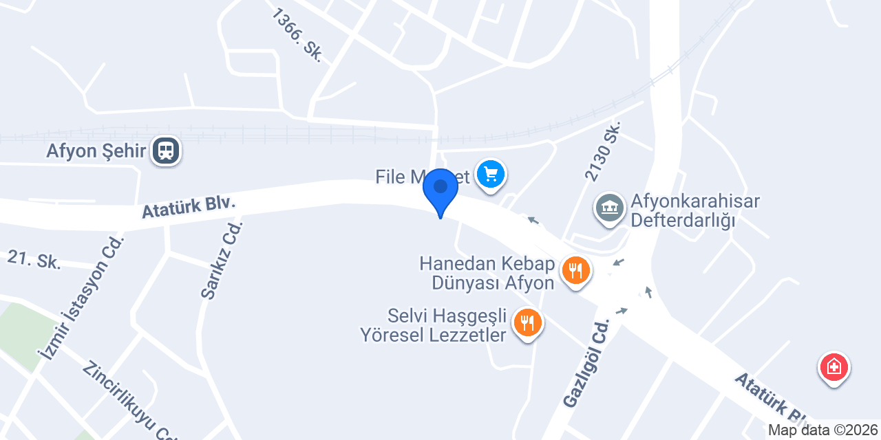 KAVASOĞLU OTOMOTİV konumu