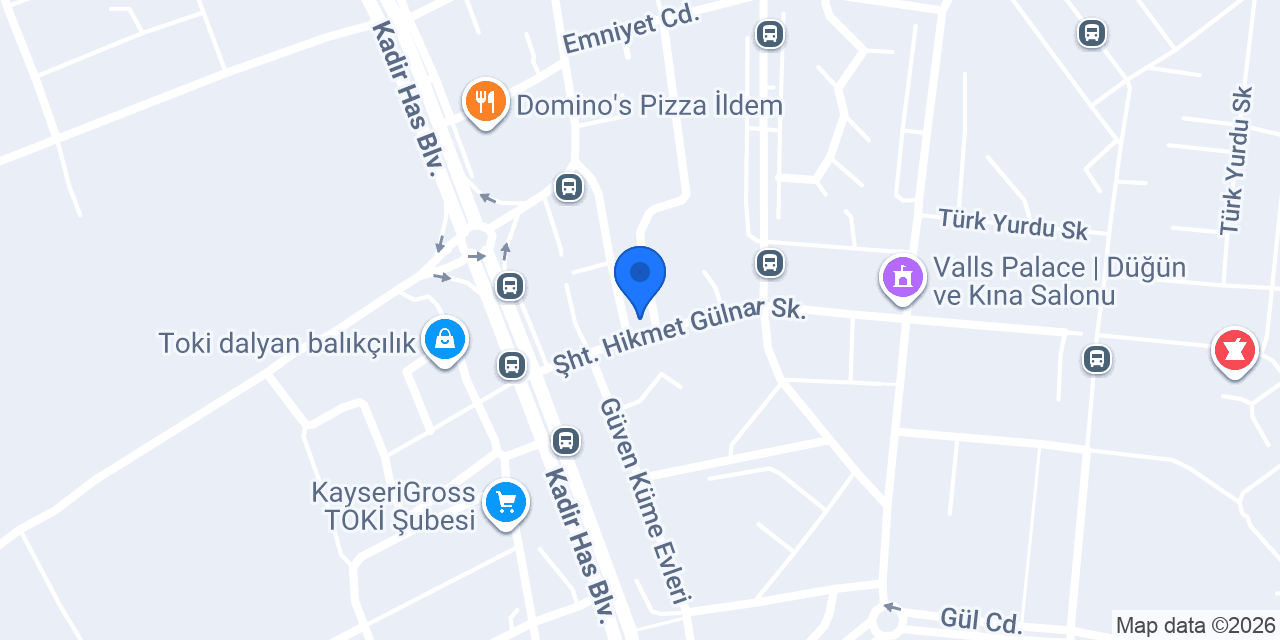 Ptt Toki Şubesi konumu