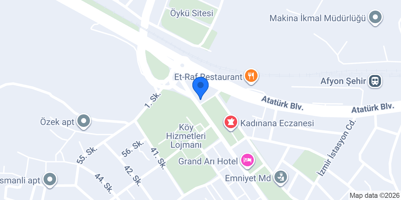 Ayışığı Tabildot & Yemek konumu