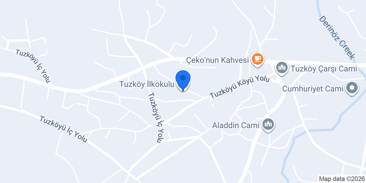 Tuzköy İlkokulu konumu