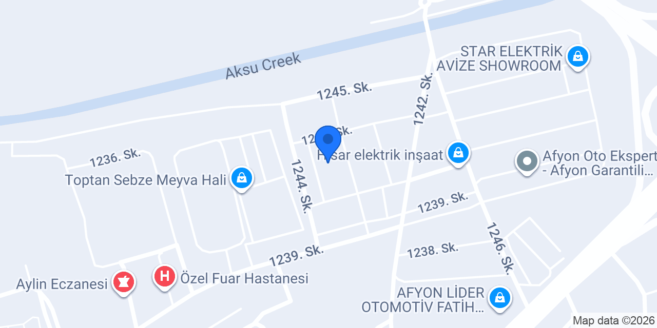Yağmur Veteriner Kliniği konumu