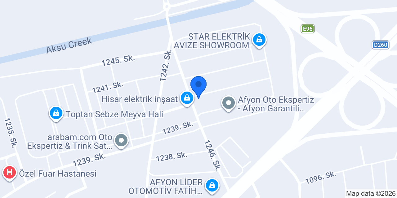 ARAL PLAZA konumu