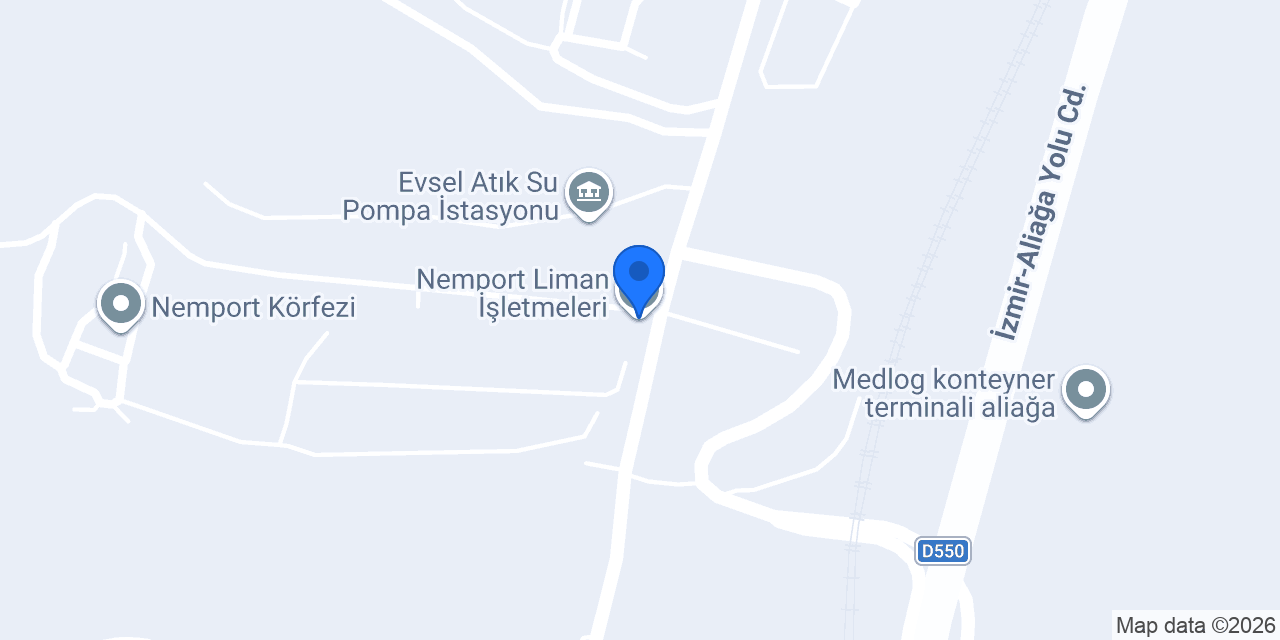 Nemport Liman İşletmeleri konumu