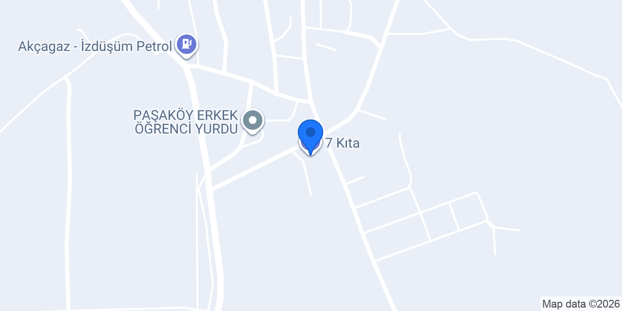 7 Kıta konumu