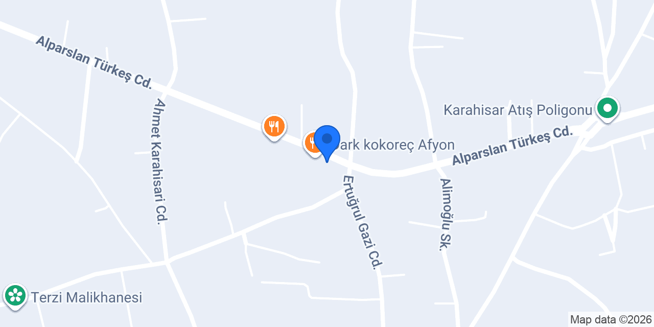 TAŞKAR PEYZAJ ÇİÇEKÇİLİK AFYON konumu