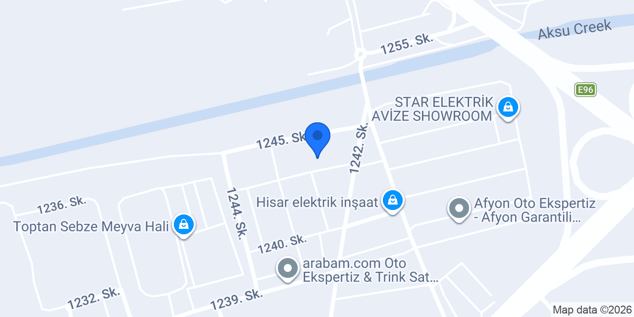 İdeal Veteriner Kliniği konumu