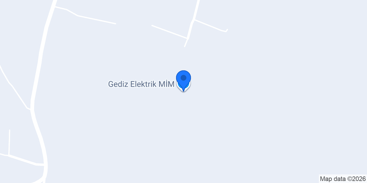 Gediz Elektrik MİM konumu