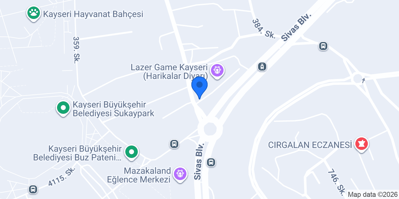 Özdanacı Kuruyemiş Tesisleri konumu