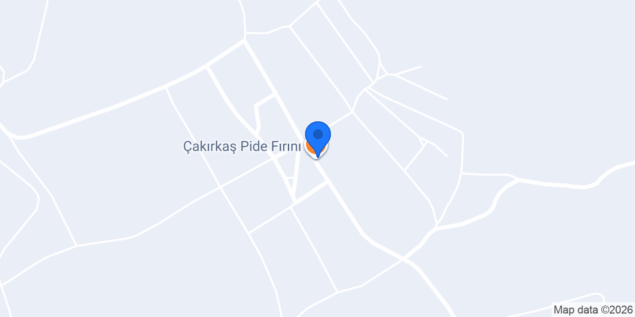 Çakırkaş Pide Fırını konumu