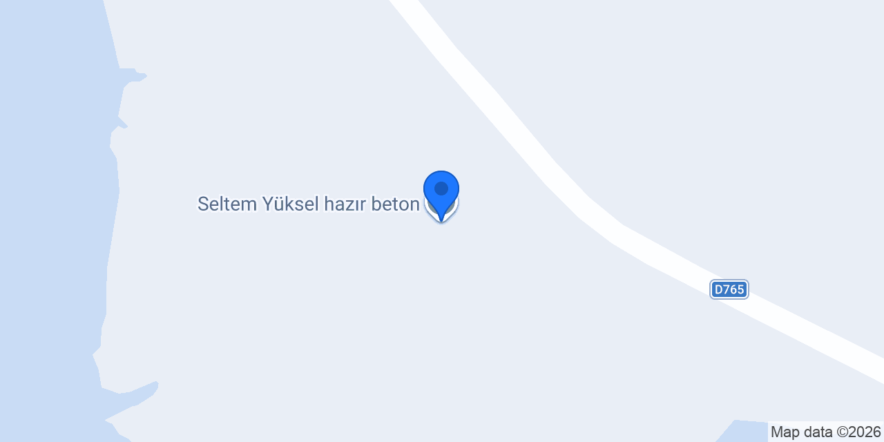 Seltem Yüksel hazır beton konumu
