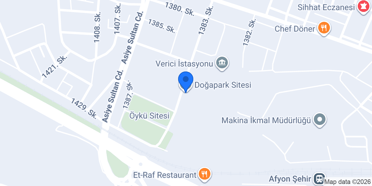Doğapark Sitesi konumu