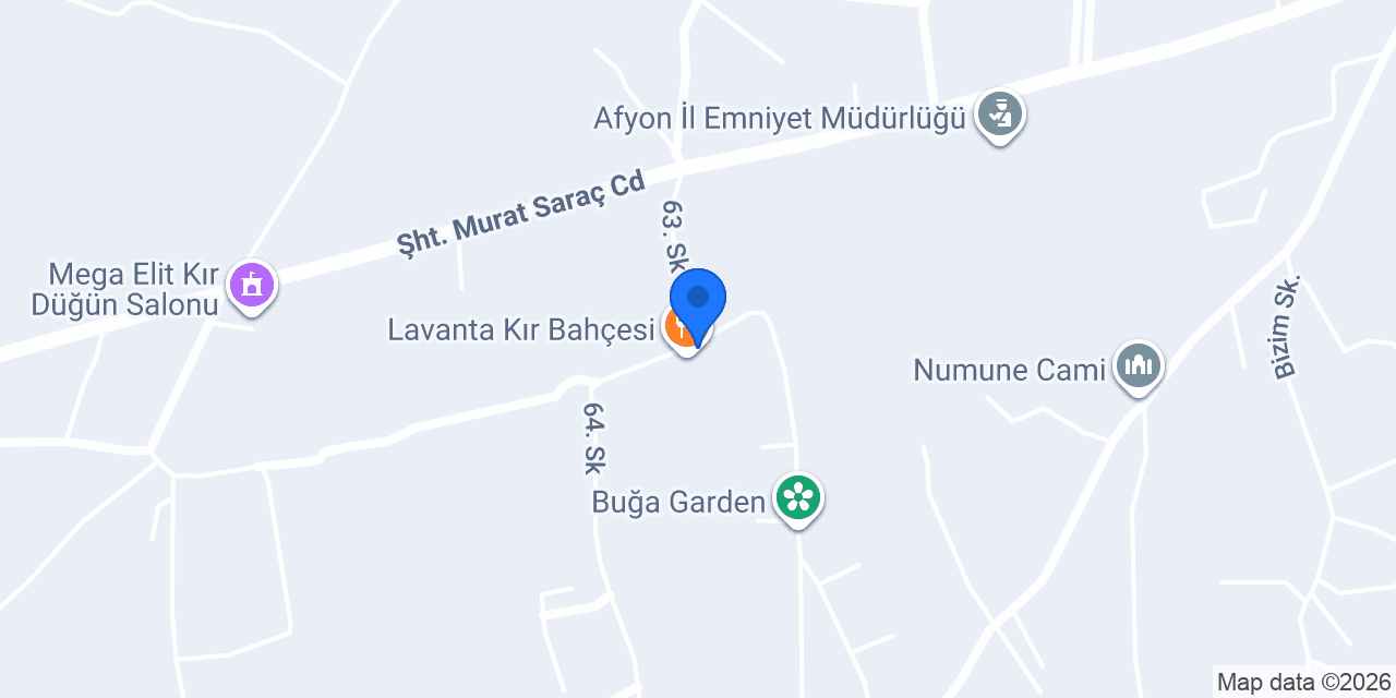 Bergüzar Restaurant konumu