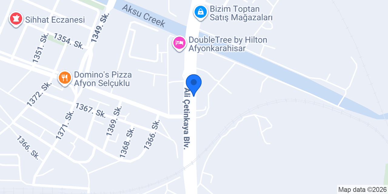 Afyon Prestij Emlak konumu