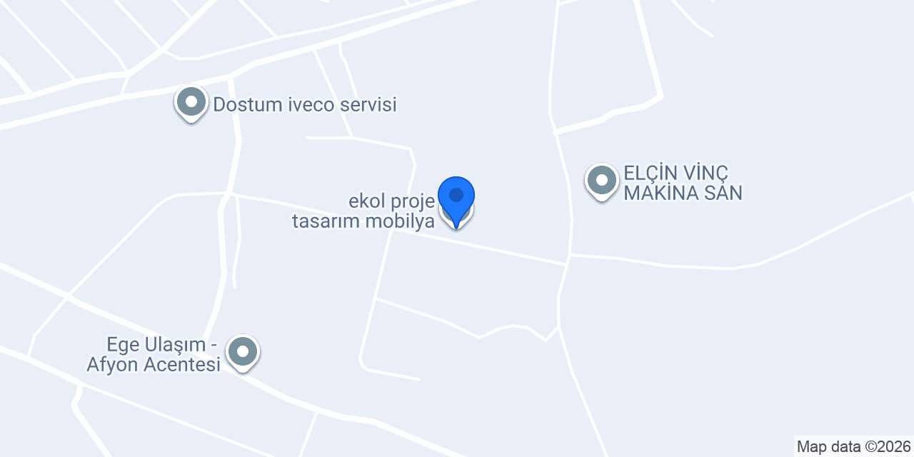 ekol proje tasarım mobilya konumu