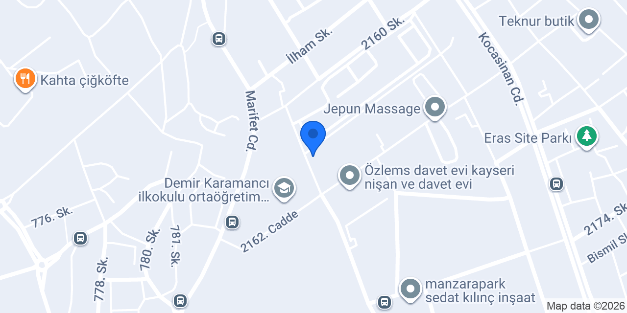 İSABET İNŞAAT konumu