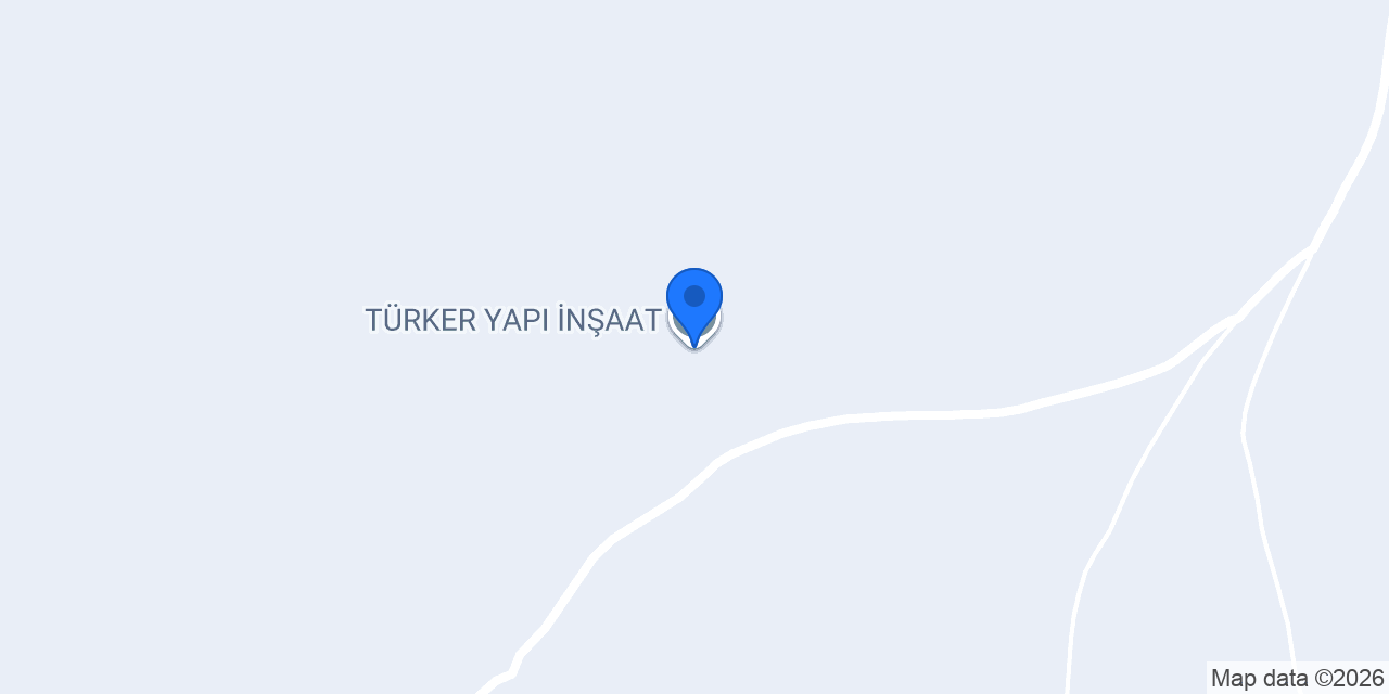 TÜRKER YAPI İNŞAAT konumu