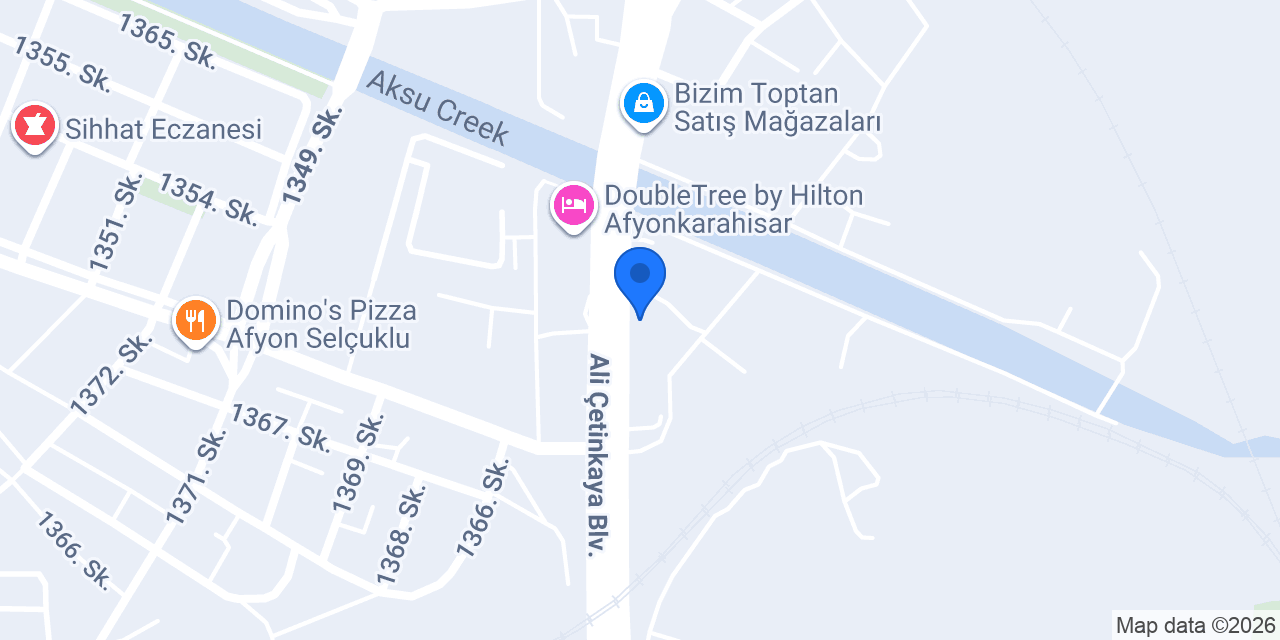 Afyon Efsane Gece Dönercisi konumu