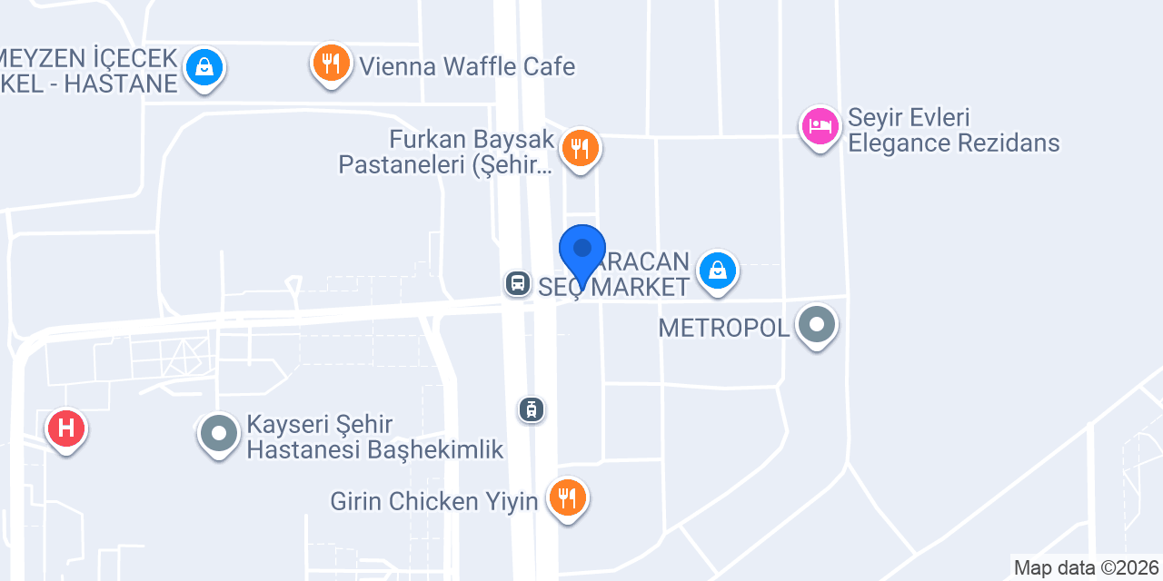 HAYAT OPTİK konumu