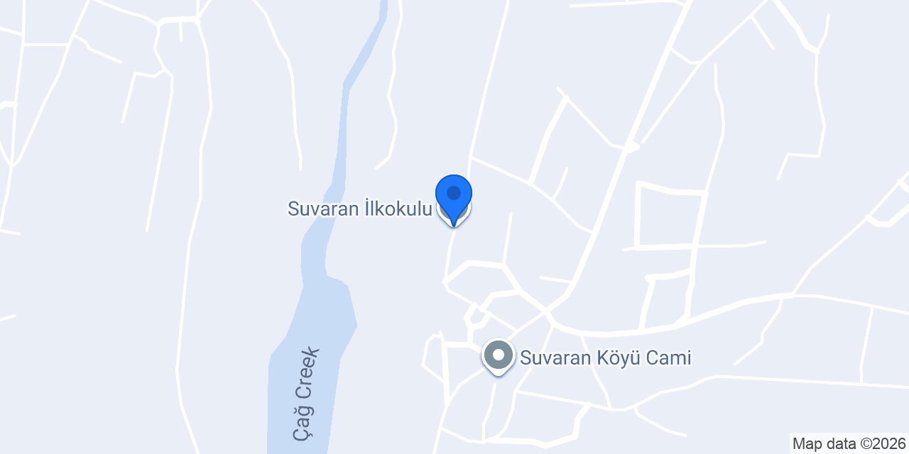Suvaran İlkokulu konumu